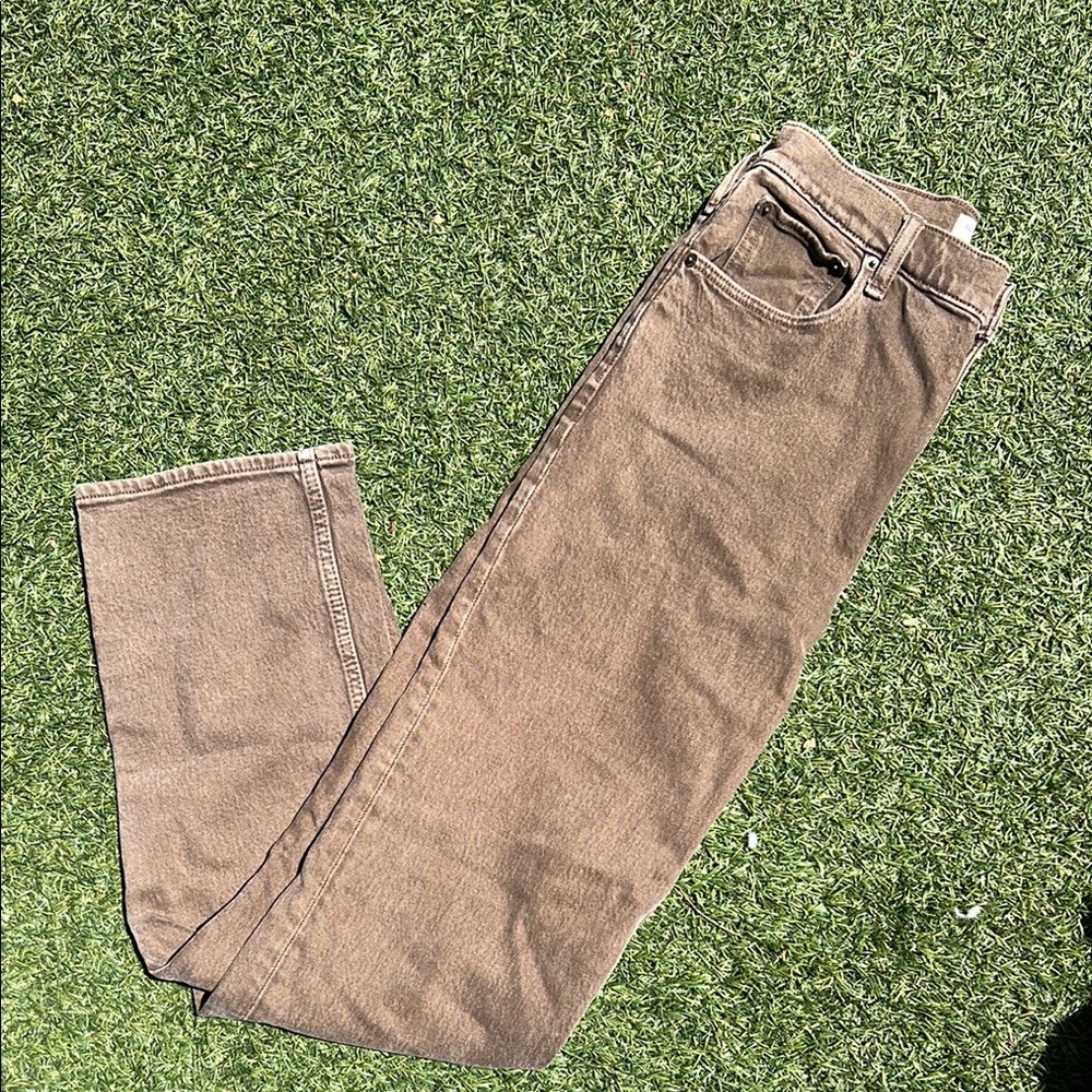 Abercrombie 90s Straight Ultra High Rise